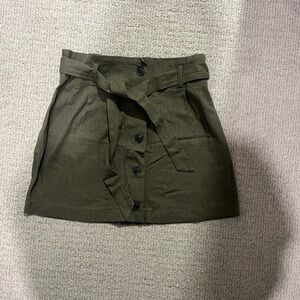 Ci Sono Charcoal Skirt